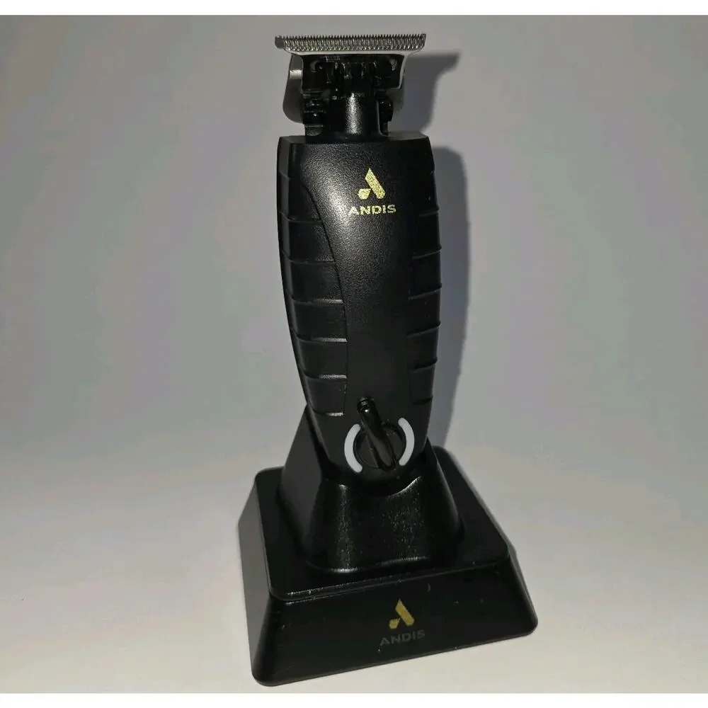Andis GTX-EXO Cordless Trimmer T-Blade Battery Powered Gray Black Unisex